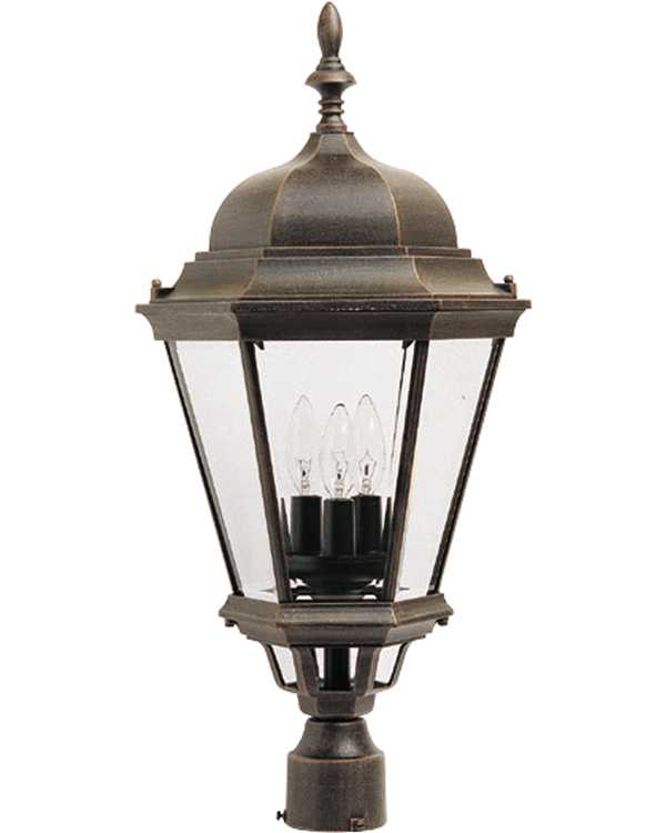 1007 3 LIGHT POST
