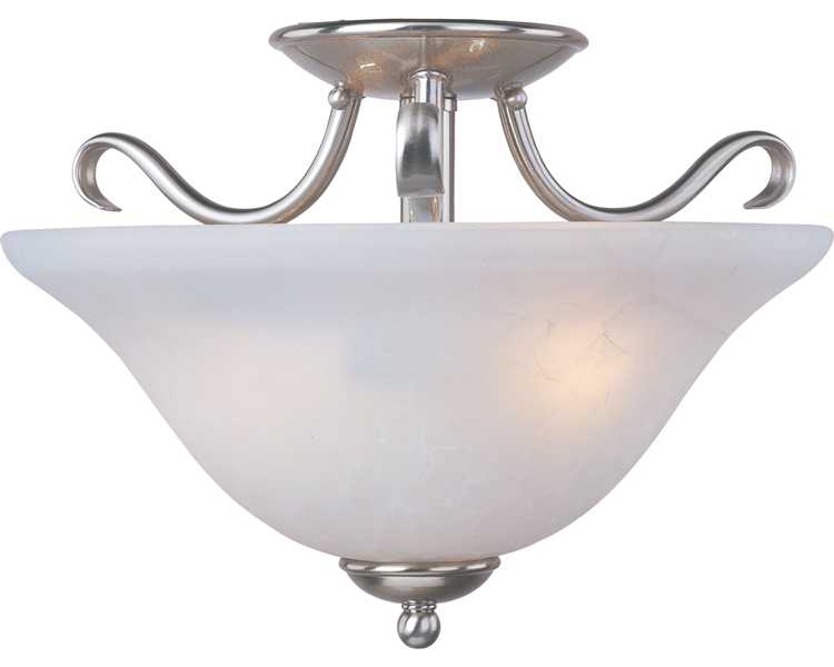 BASIX 2 LIGHT SEMI FLUSH