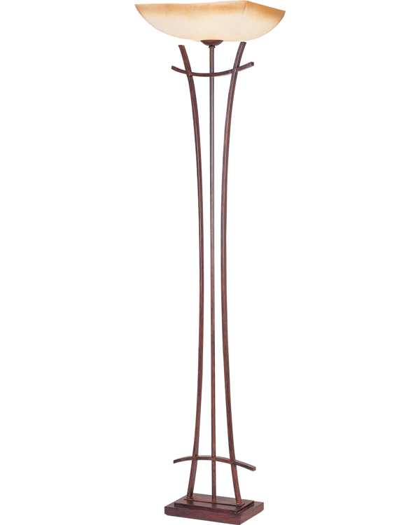 Asiana 1-Light Floor Lamp 10987WSRC