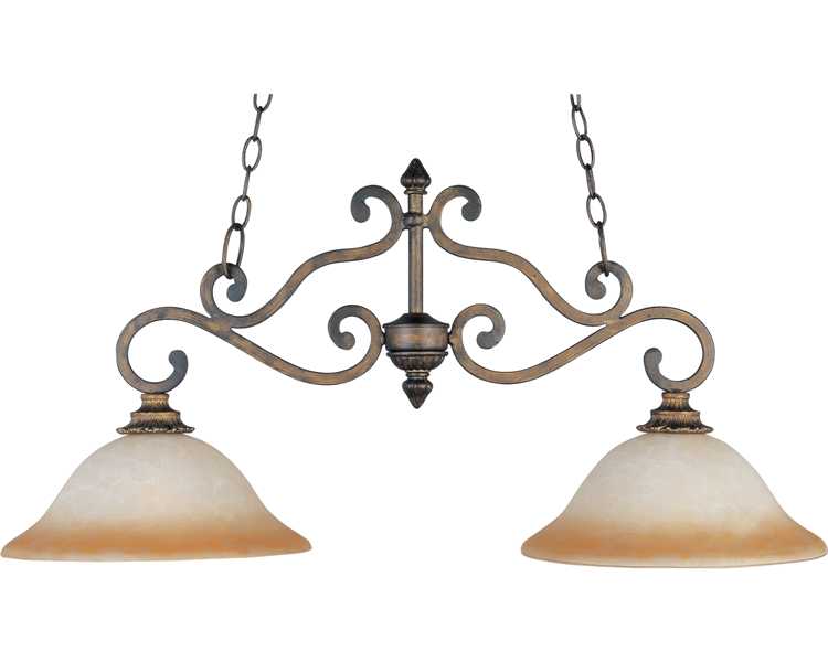 Aberdeen 2-Light Island Pendant 11639LTBE