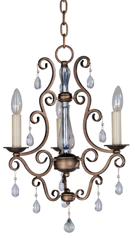 Hampton 3-Light Chandelier - 12024AD