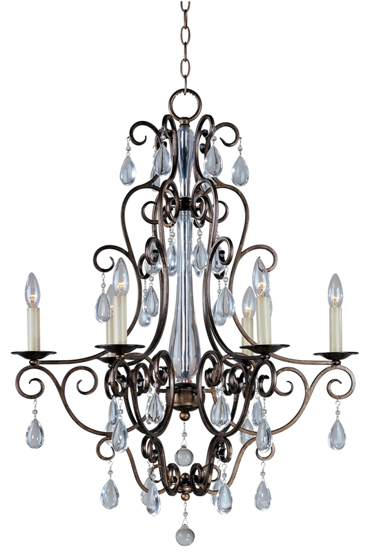 Hampton 6-Light Chandelier - 12025AD