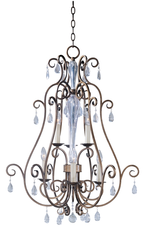 Hampton 6-Light Entry Foyer Pendant 12029AD