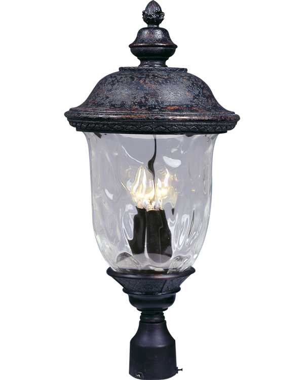 CARRIAGE HOUSE 3 LIGHT POST