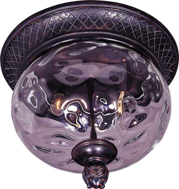 CARRIAGE HOUSE 2 LIGHT FLUSH