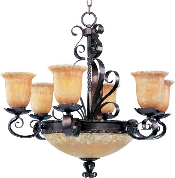 ASPEN 9 LIGHT CHANDELIER
