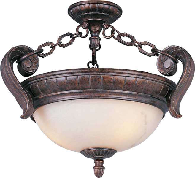 ATHENA 3 LIGHT SEMI FLUSH - Click Image to Close