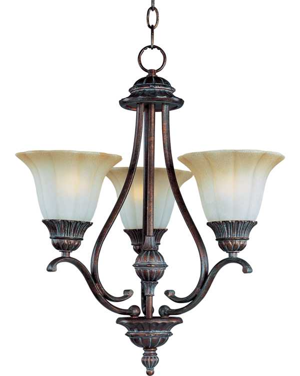 Classique 3-Light Chandelier (2764AVGB)