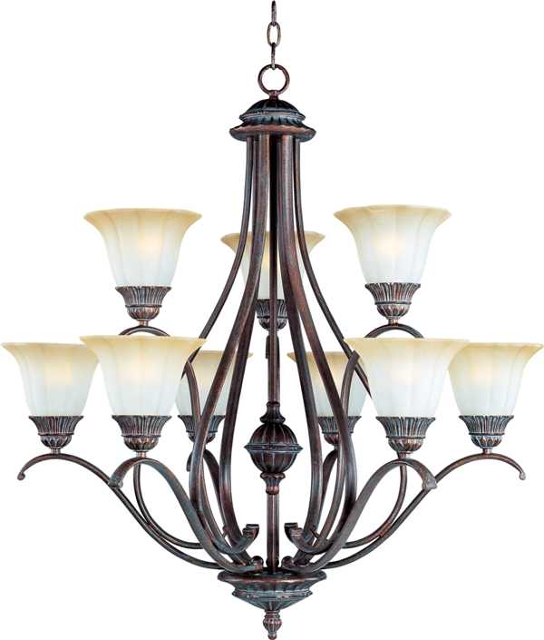 Classique 9-Light Chandelier (2766AVGB)