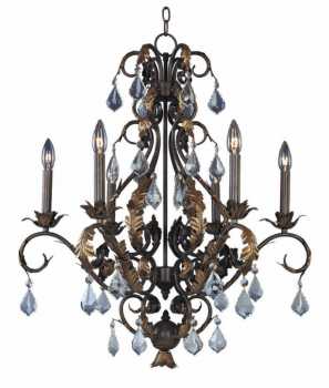 AURELIUS 6 LIGHT CHANDELIER - Click Image to Close
