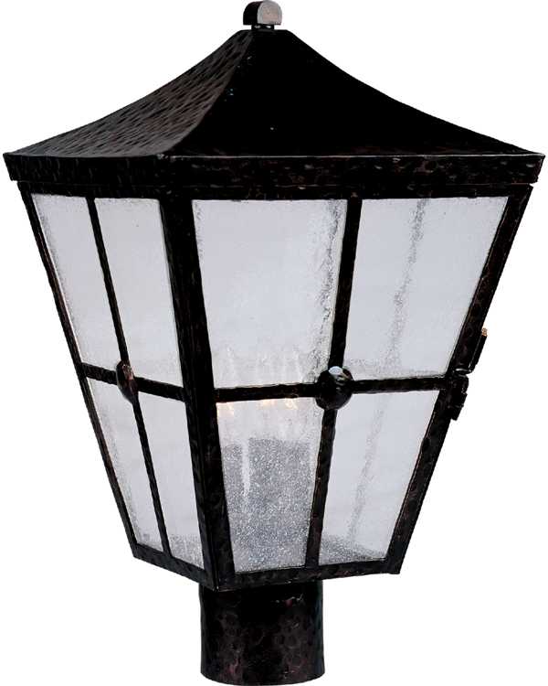 Castille 3-Light Outdoor Pole/Post Lantern 30230CDCF