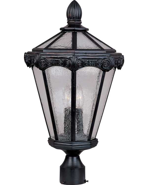Essex VX 3-Light Outdoor Pole/Post Lantern 40250CDOB