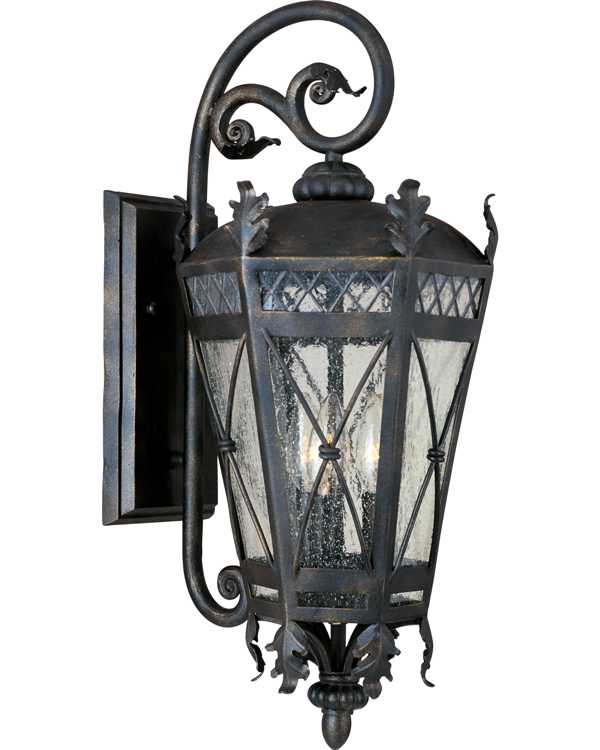 Canterbury 3-Light Outdoor Wall Lantern 30455CDAT