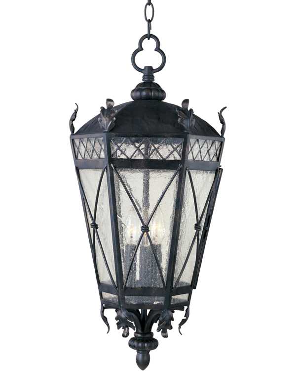 Canterbury 3-Light Outdoor Hanging Lantern 30459CDAT