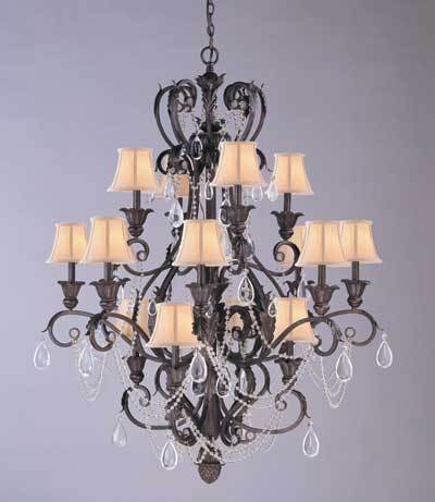 6710 CRYSTORAMA CHANDELIER