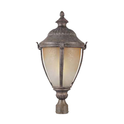 MANOR 1 LIGHT POST MOUNT (large) - Click Image to Close
