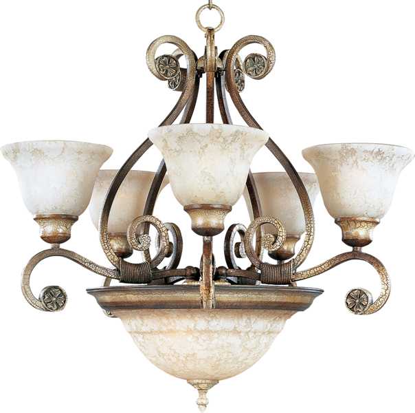 Cosmopolitan 7-Light Chandelier 11258FIGC