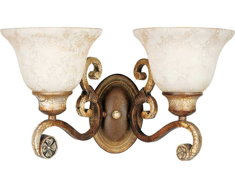 COSMOPOLITAN 2 LIGHT WALL SCONCE - Click Image to Close