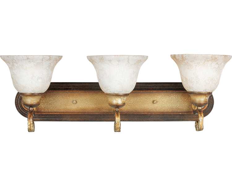 COSMOPOLITAN 3 LIGHT WALL SCONCE - Click Image to Close