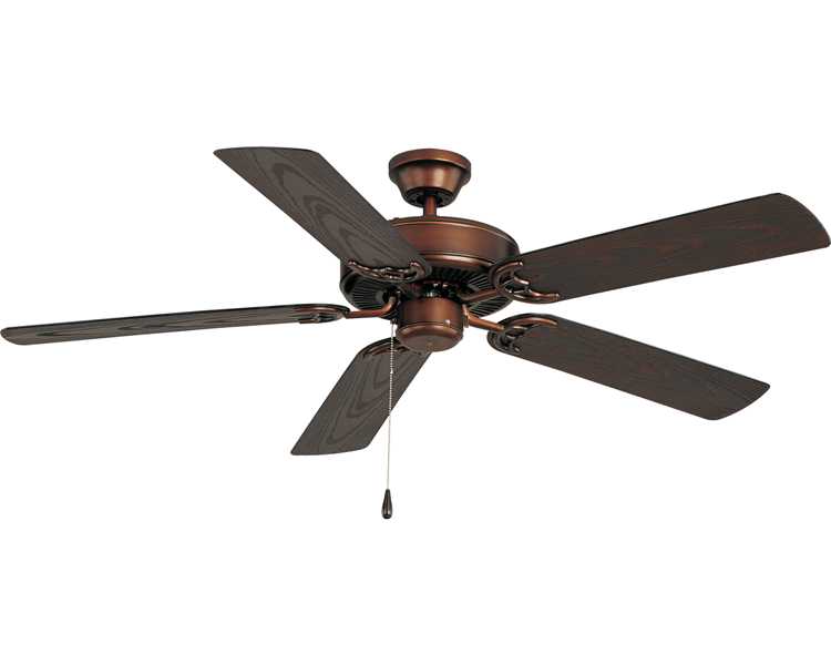 Basic-Max 52" Outdoor Ceiling Fan Oil Rubbed Bronze