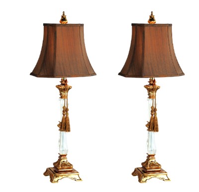 COVINGTON BUFFET LAMP SET (2) by Harris Marcus H10502S2